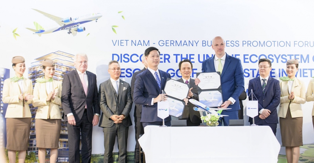 Bamboo Airways ký kết loạt thoả thuận hợp tác chiến lược trong diễn đàn xúc tiến Ok365 vina thể thao, casino, slot, bắn cá và xổ số lớn tại Đức