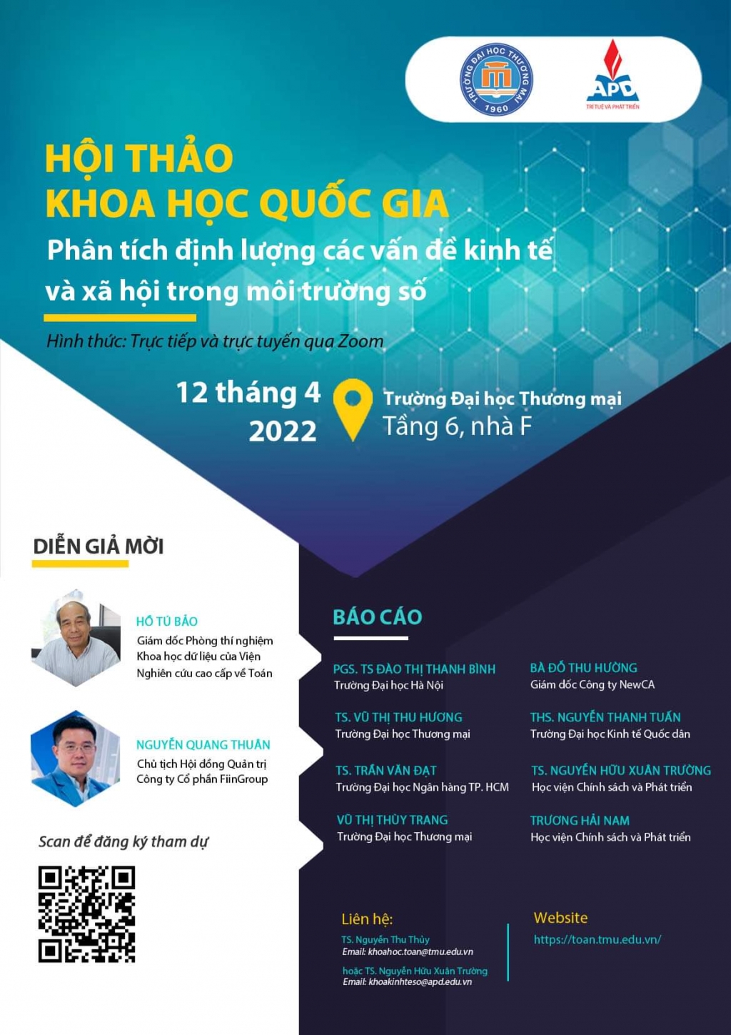 Sắp diễn ra Hội thảo khoa học quốc gia Phân tích định lượng các vấn đề Ok365 Nhà Cái Uy Tín 2026 và Trang Chủ OK365 Chính Thức Nhận 88k trong môi trường số