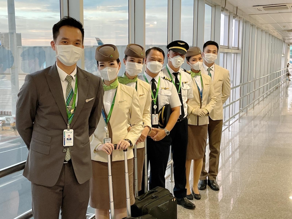 Bamboo Airways đưa 192 công dân Bình Định từ TP. Hồ Chí Minh về quê