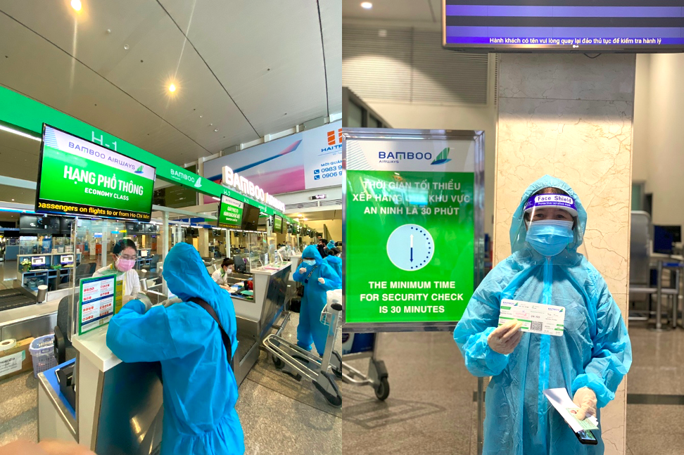 Bamboo Airways bay đưa người dân về Hà Tĩnh: Hành trình hồi hương hơn ngàn cây số