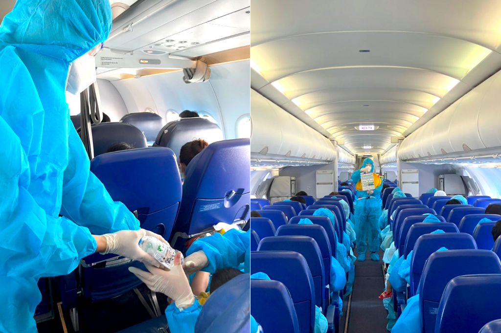Bamboo Airways bay đưa người dân về Hà Tĩnh: Hành trình hồi hương hơn ngàn cây số