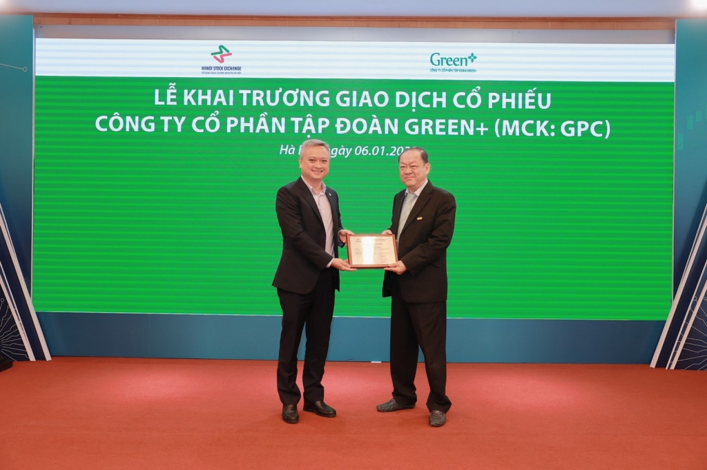 Green+ chính thức đưa hơn 41,59 triệu cổ phiếu GPC lên giao dịch trên thị trường UPCoM