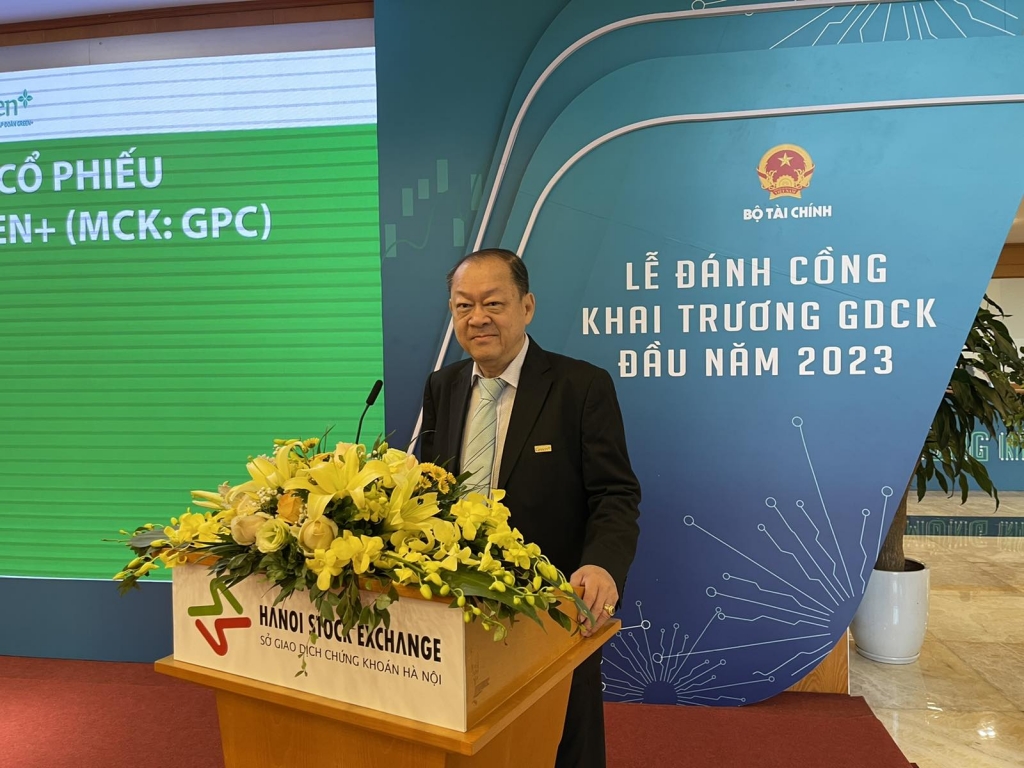 Green+ chính thức đưa hơn 41,59 triệu cổ phiếu GPC lên giao dịch trên thị trường UPCoM