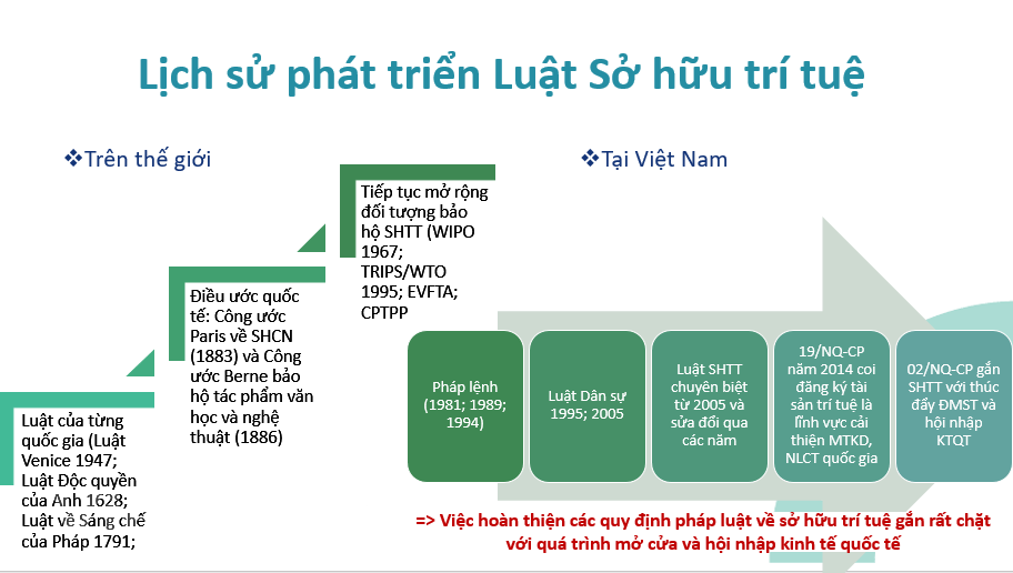 Vẫn còn “độ chênh” trong các cam kết quốc tế và các quy định nội luật về quyền SHTT