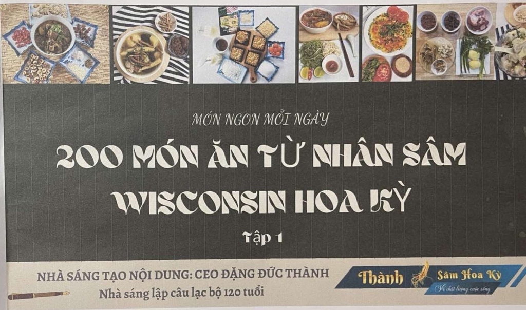 CEO Đặng Đức Thành và hành trình hơn 25 năm đi tìm và phát triển nhân sâm Wisconsin Hoa Kỳ