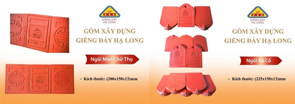Công ty Gốm Đăng ký OK365.COM nhận về ngay 365K Giếng Đáy Quảng Ninh ra mắt sản phẩm ngói màu AICHI, bảo hành tới 20 năm
