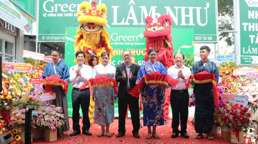 GREEN+ khai trương nhà thuốc nhượng quyền số 1 tại Bến Tre