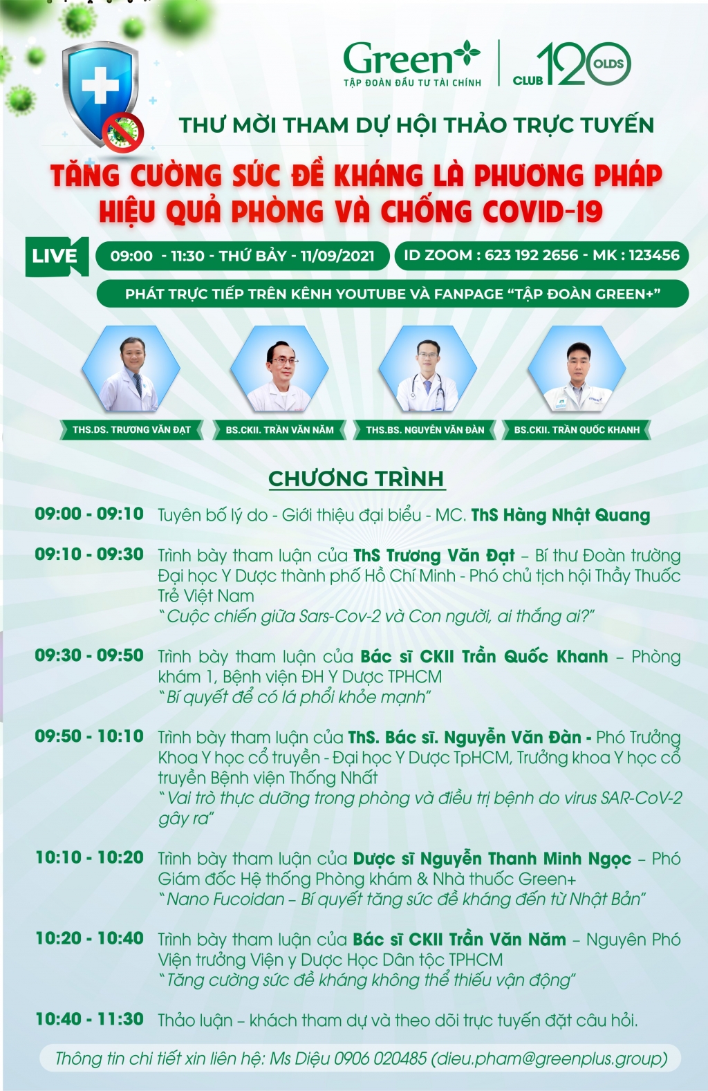 “Tăng cường sức đề kháng tốt là phương pháp hiệu quả: Phòng và chống Covid-19”