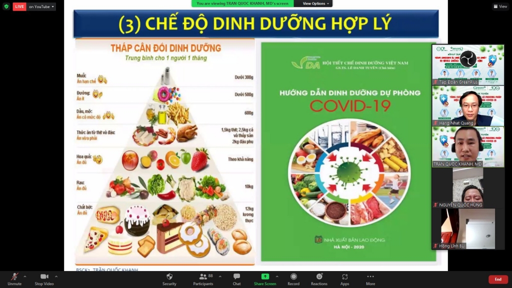 Nâng cao thể trạng và sức đề kháng để sống chung với đại dịch Covid-19