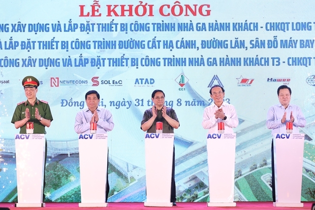 Khởi công đồng loạt 3 gói thầu quan trọng của Ok365 com vn tỷ lệ kèo World Cup 2026 Sân bay Long Thành và nhà ga T3 Tân Sơn Nhất