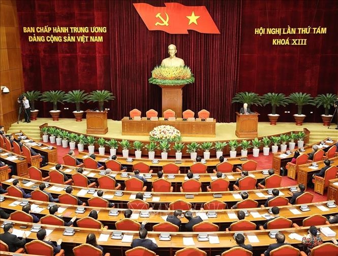 Hội nghị Trung ương 8 khóa XIII đã hoàn thành toàn bộ nội dung, chương trình đề ra và bế mạc