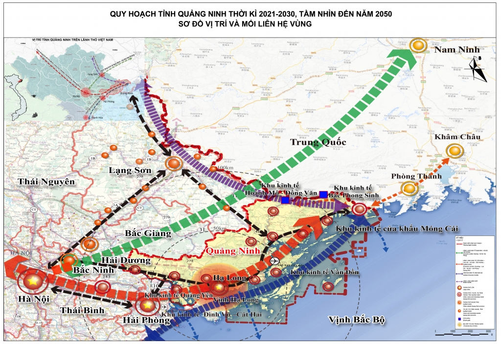 Ban hành Kế hoạch thực hiện Quy hoạch tỉnh Quảng Ninh thời kỳ 2021-2030, tầm nhìn đến 2050