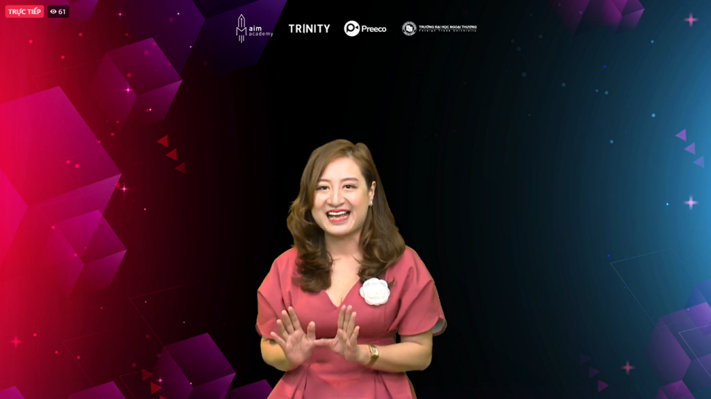 Bà Hải Vân - Show Host/ MC/ BTV Truyền Hình góp mặt tại buổi hội thảo