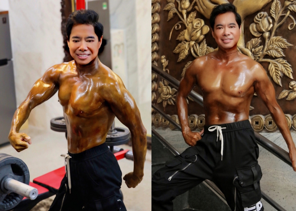 Ngọc Sơn tự tin cởi áo khoe ảnh hình thể săn chắc nhờ chăm chỉ luyện tập
