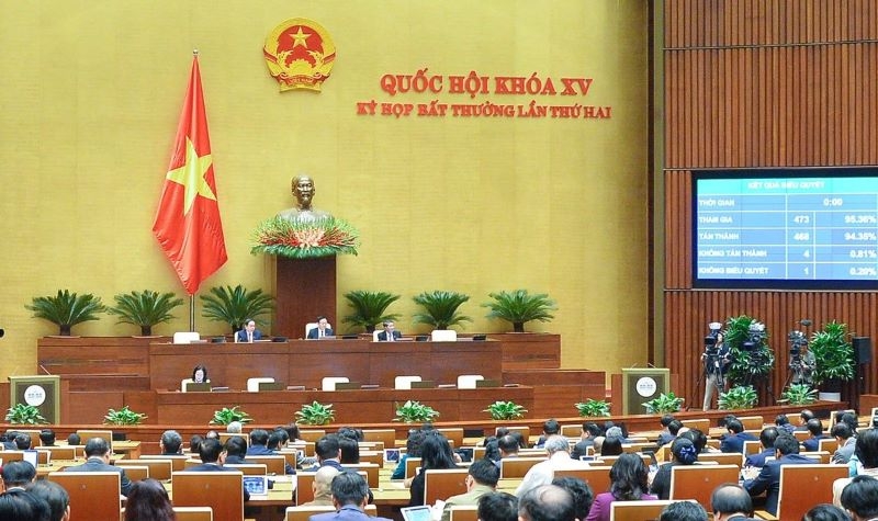 Chiều mai, Quốc hội họp bất thường về công tác nhân sự