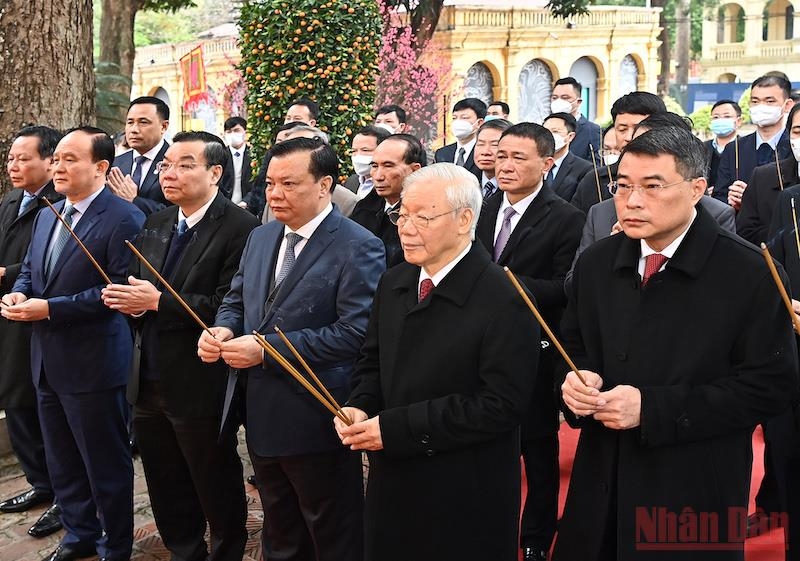 Tổng Bí thư Nguyễn Phú Trọng: Khơi dậy khát vọng phát triển đất nước phồn vinh, hạnh phúc…