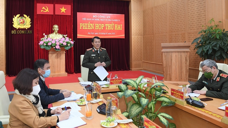 Đảm bảo an ninh cho SEA GAMES 31, không để xảy ra đột xuất, bất ngờ…