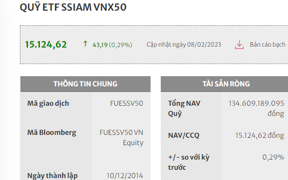 Các quỹ ETF tiếp tục duy trì dòng tiền tích cực