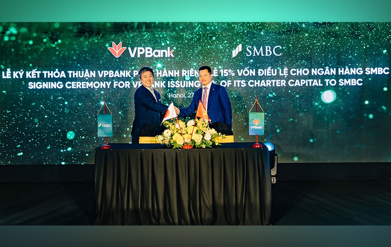 VPBank bán 15% vốn điều lệ cho Ok365 com vn nổ hũ SMBC của Nhật Bản