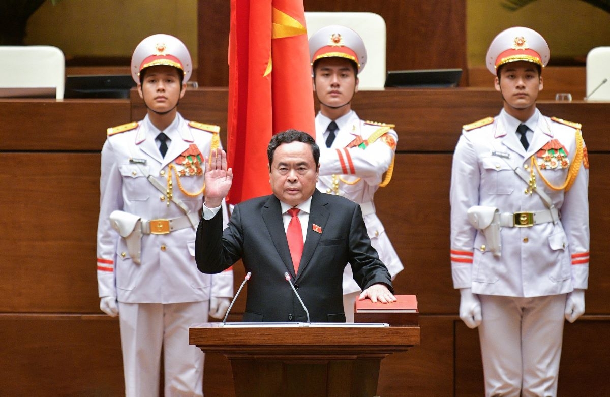 Tân Chủ tịch Quốc hội Trần Thanh Mẫn: Kiên định đường lối đổi mới của Đảng, đảm bảo cao nhất lợi ích quốc gia - dân tộc