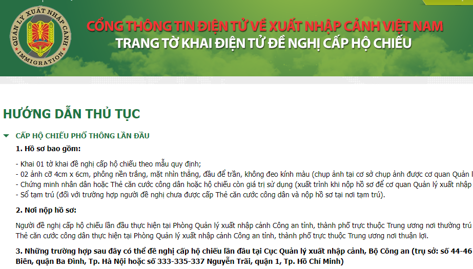 Cấp hộ chiếu phổ thông theo mẫu mới từ ngày 1/7 tới