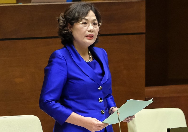 Đại biểu Quốc hội chất vấn Thống đốc Nguyễn Thị Hồng về mối lo nợ xấu tăng
