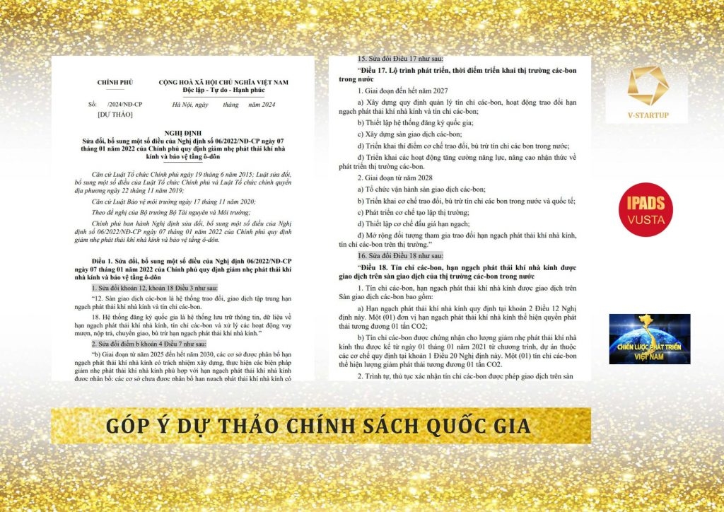 V-startup Group tham gia thị trường tín chỉ carbon