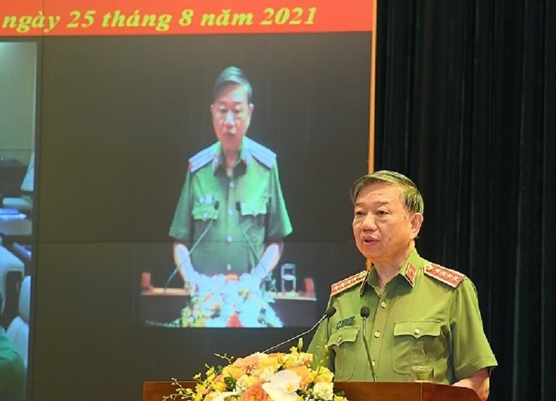 Bộ trưởng Công an Tô Lâm: tăng cường phòng, chống tội phạm trong dịch Covid-19