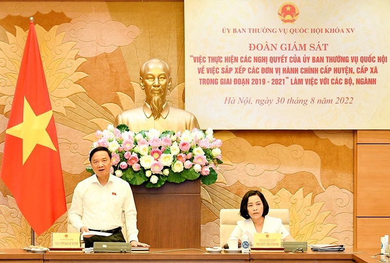 OK365 Thiên đường trò chơi điện tử top 1 Châu Á trông chờ Đoàn Giám sát của Quốc hội gỡ khó cho sắp xếp đơn vị Ok 365 vina nổ hũ