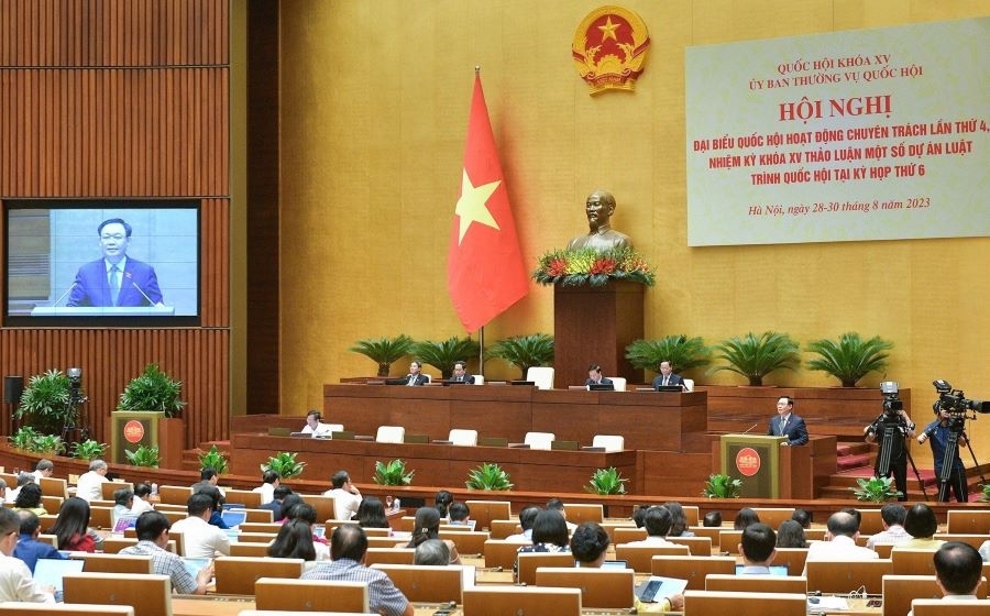 Hội nghị Đại biểu Quốc hội chuyên trách thảo luận nhiều nội dung 