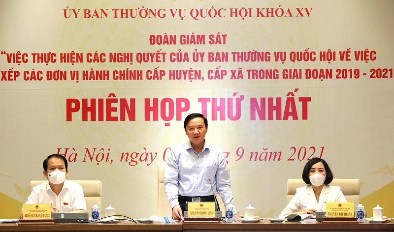 Giám sát việc sắp xếp đơn vị Ok 365 vina nổ hũ cấp huyện, xã ở 45 tỉnh