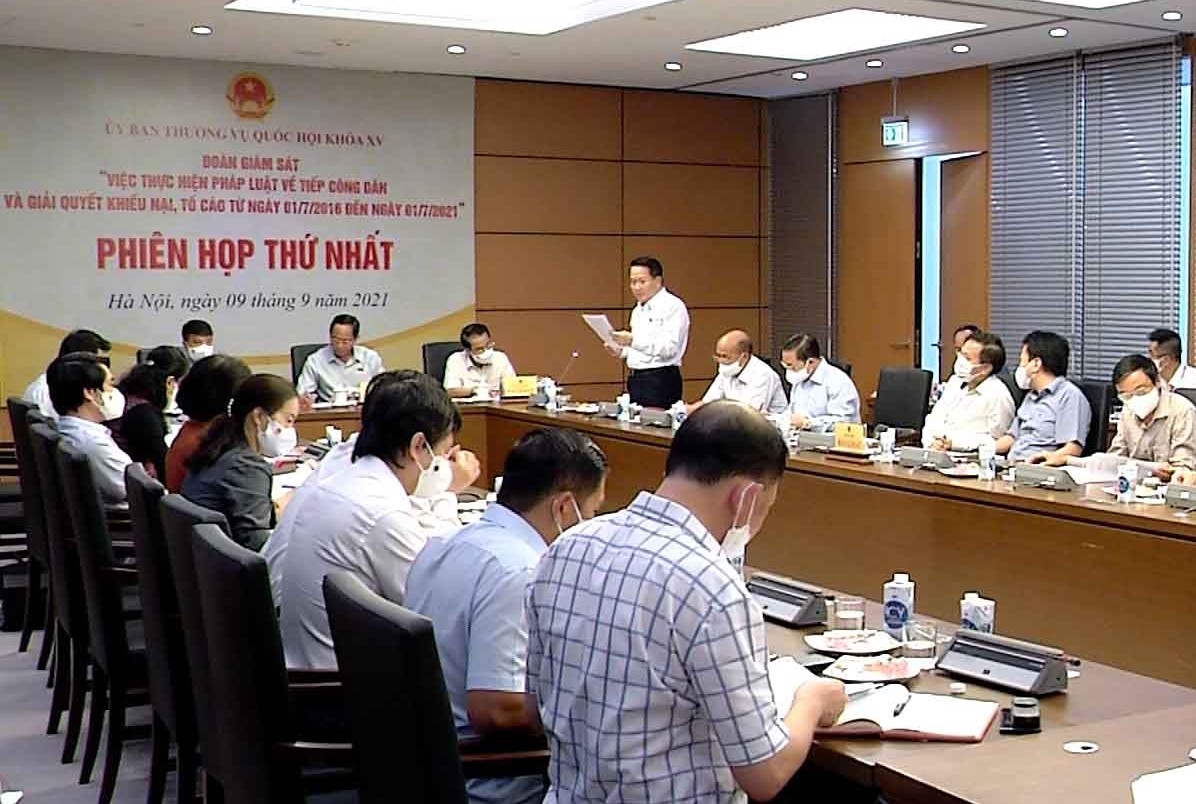 Cần xử lý 4 hạn chế khi giám sát giải quyết khiếu nại, tố cáo