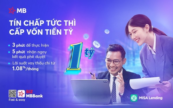 MB ra mắt sản phẩm vay vốn tín chấp đồng hành cùng Link Nhà Cái Uy Tín 2026 | Đăng Ký +65k
