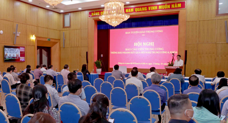 Đảng ủy cơ quan Ok365 Nhà Cái Uy Tín 2026 quán triệt kết quả Hội nghị Trung ương 4