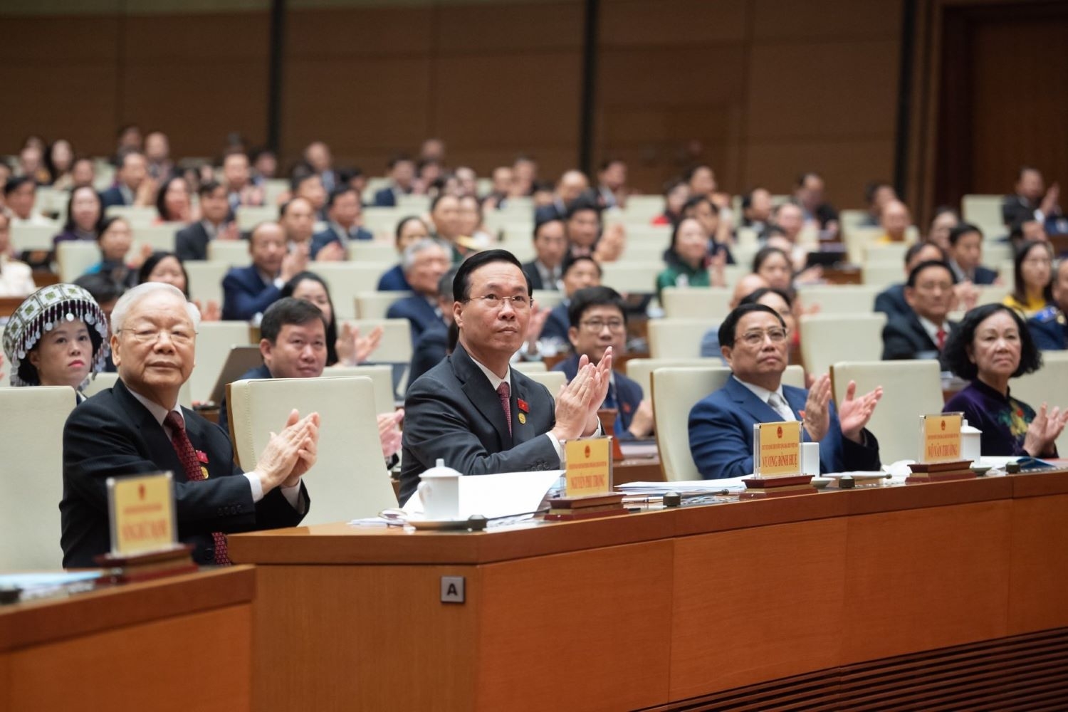 Quốc hội sẽ tiến hành lấy phiếu tín nhiệm đối với các chức danh do Quốc hội bầu