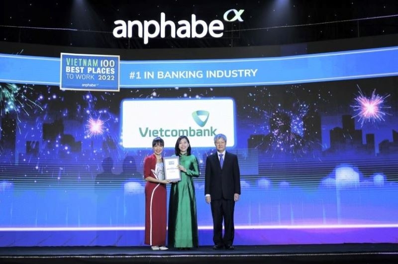 Vietcombank 7 năm liên tiếp là Ok365 com vn nổ hũ có môi trường làm việc tốt nhất Việt Nam
