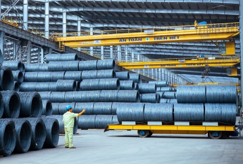 Sản lượng bán hàng thép Đăng ký OK365.COM nhận về ngay 365K, phôi thép và thép cuộn cán nóng của Hòa Phát giảm sâu