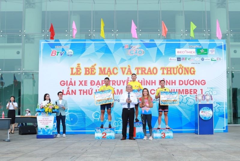 Tân Hiệp Phát đồng hành cùng giải xe đạp Truyền hình Bình Dương lần thứ IX năm 2022 Cúp Number 1