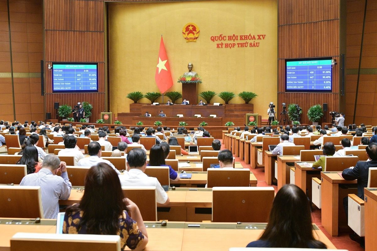 Quốc hội chốt mục tiêu tăng trưởng GDP năm 2024 từ 6 - 6,5%