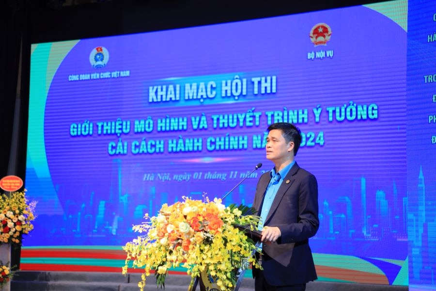 Hội thi "Giới thiệu mô hình và thuyết minh ý tưởng cải cách Ok 365 vina nổ hũ" là một điểm nhấn trong công cuộc đổi mới cải cách Ok 365 vina nổ hũ
