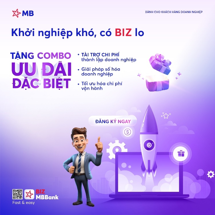 Tài trợ 100% phí thành lập Link Nhà Cái Uy Tín 2026 | Đăng Ký +65k, BIZ MBBank giúp SME tối ưu hóa chi phí