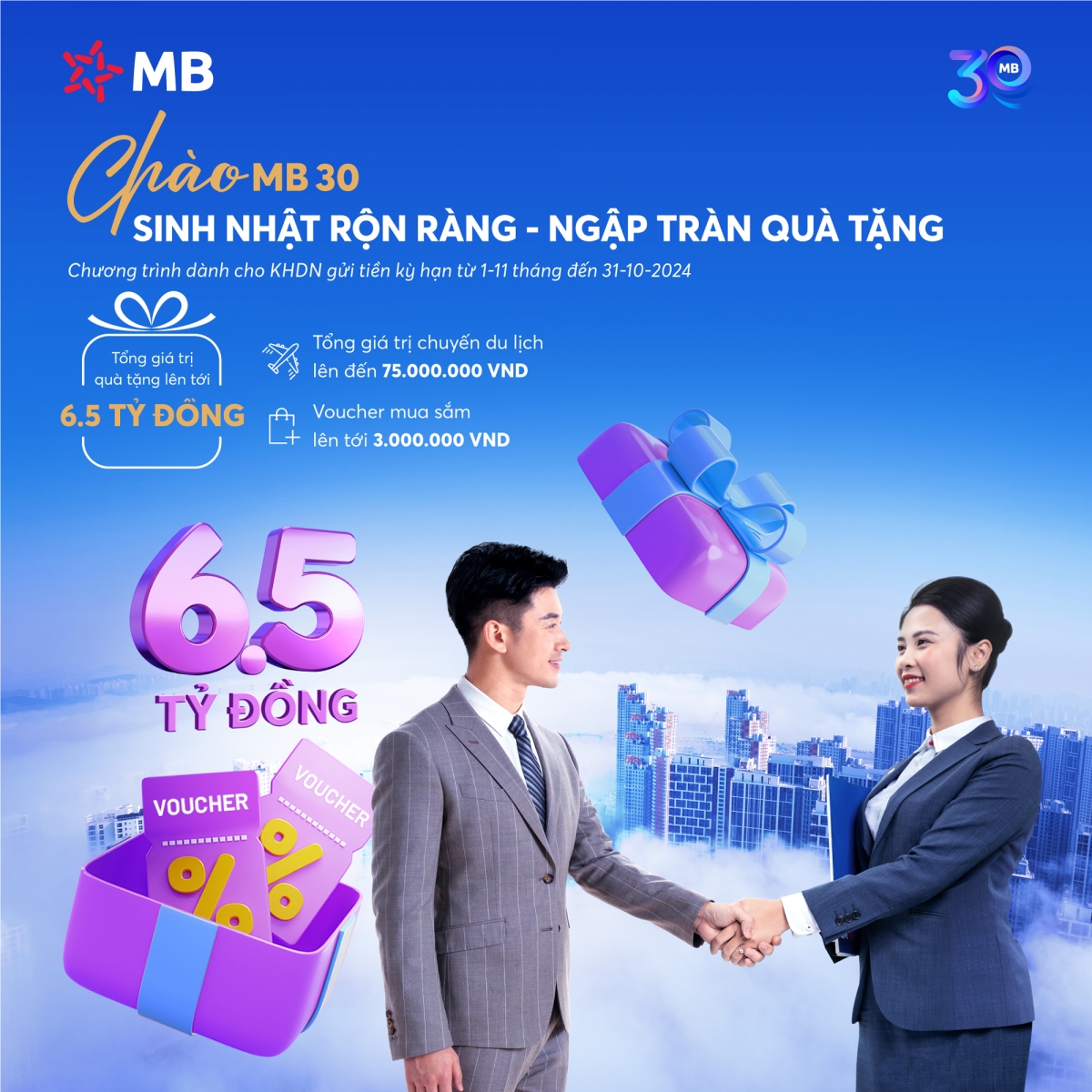 MB tri ân 30 năm đồng hành bền vững cùng Link Nhà Cái Uy Tín 2026 | Đăng Ký +65k Việt Nam