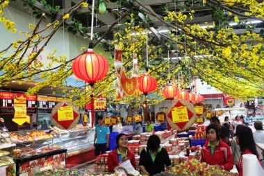 CPI tháng Tết Đinh Dậu dự báo tăng nhẹ