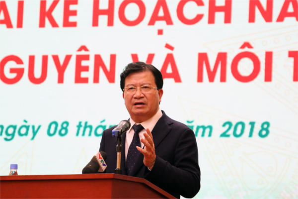 Tiếp tục hoàn thiện thể chế trong lĩnh vực tài nguyên và môi trường