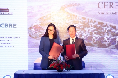 CBRE Việt Nam chính thức là nhà phân phối độc quyền dự án Vân Trì Avenue Villas