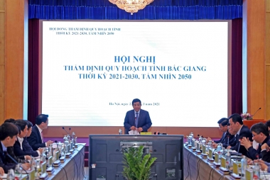 Thẩm định quy hoạch tỉnh đầu tiên trong cả nước
