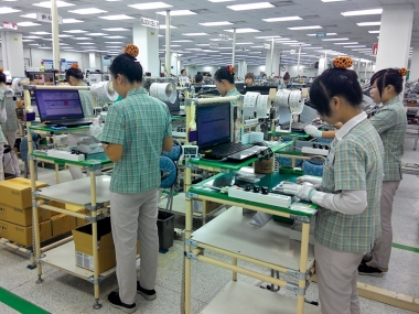 Tháng 4/2015: Chỉ số sản xuất công nghiệp tiếp tục ghi điểm