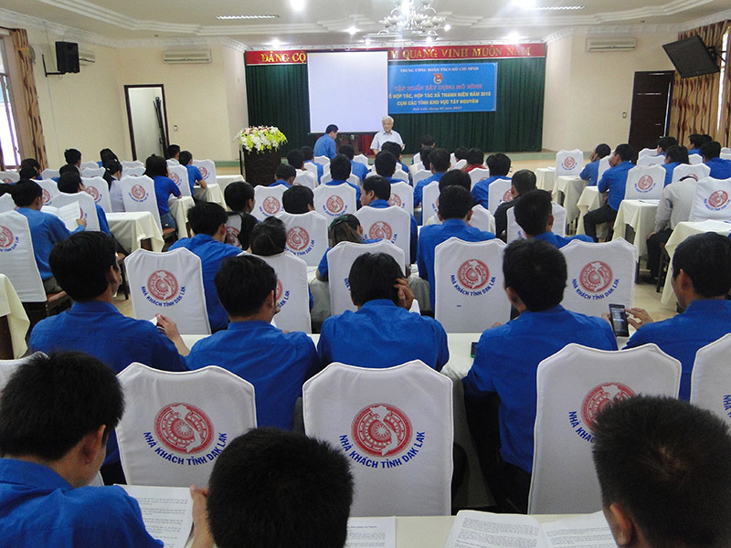 Tập huấn Đăng ký OK365.COM nhận về ngay 365K mô hình THT, HTX thanh niên năm 2015 khu vực Tây Nguyên