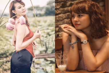 Doanh nhân Hoàng Thảo khoe vẻ đẹp ngày thường