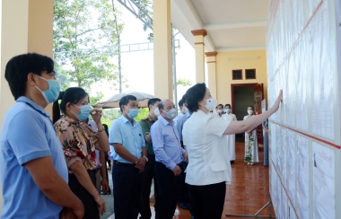 Người tham gia bầu cử cần khai báo y tế, đeo khẩu trang và không tập trung quá đông